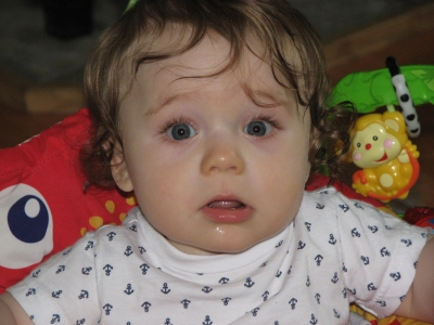 Look at those curls!
