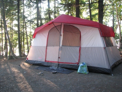 Our new tent
